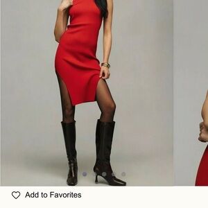 New York & Company Red Dress